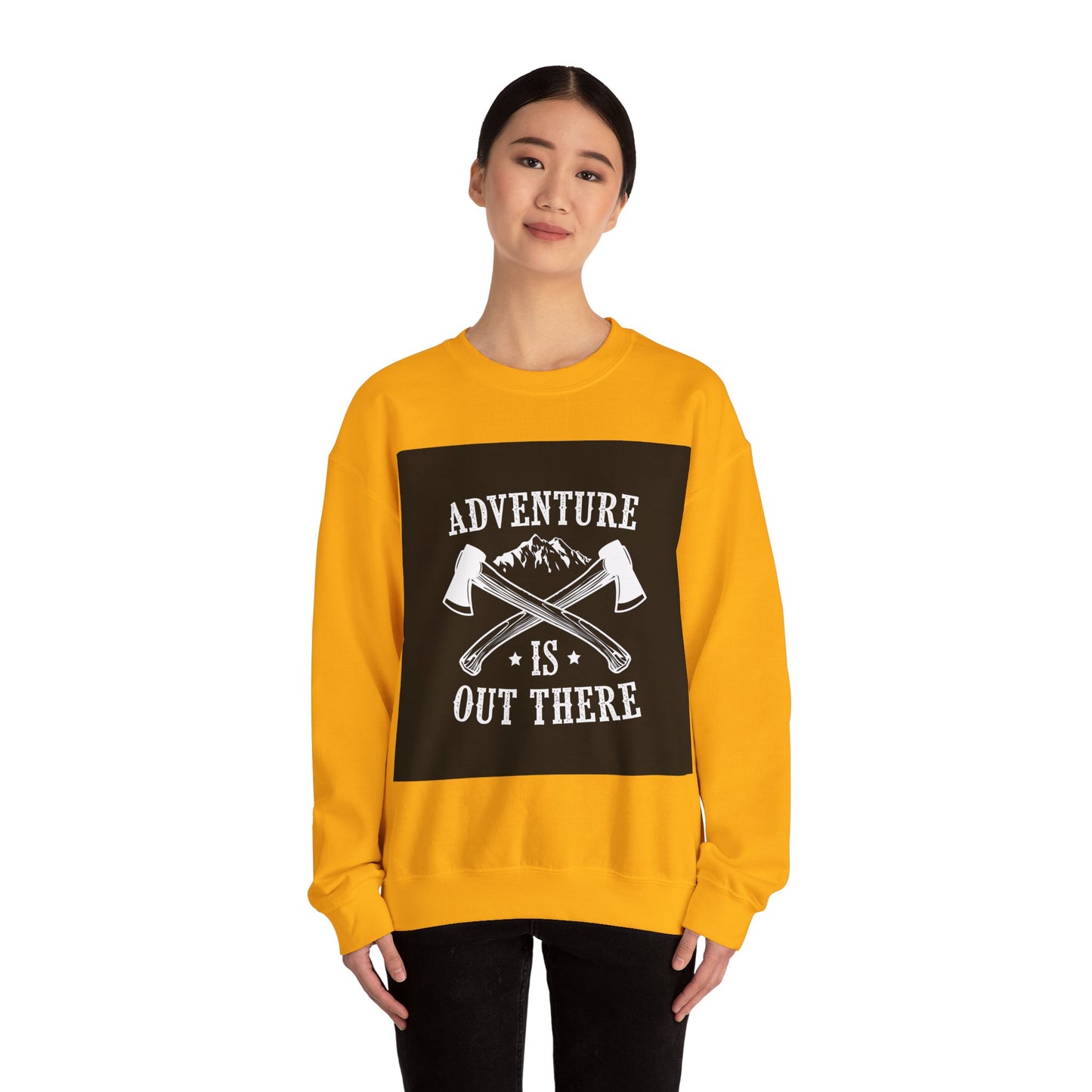 Adventure Is Out There Crewneck Sweatshirt