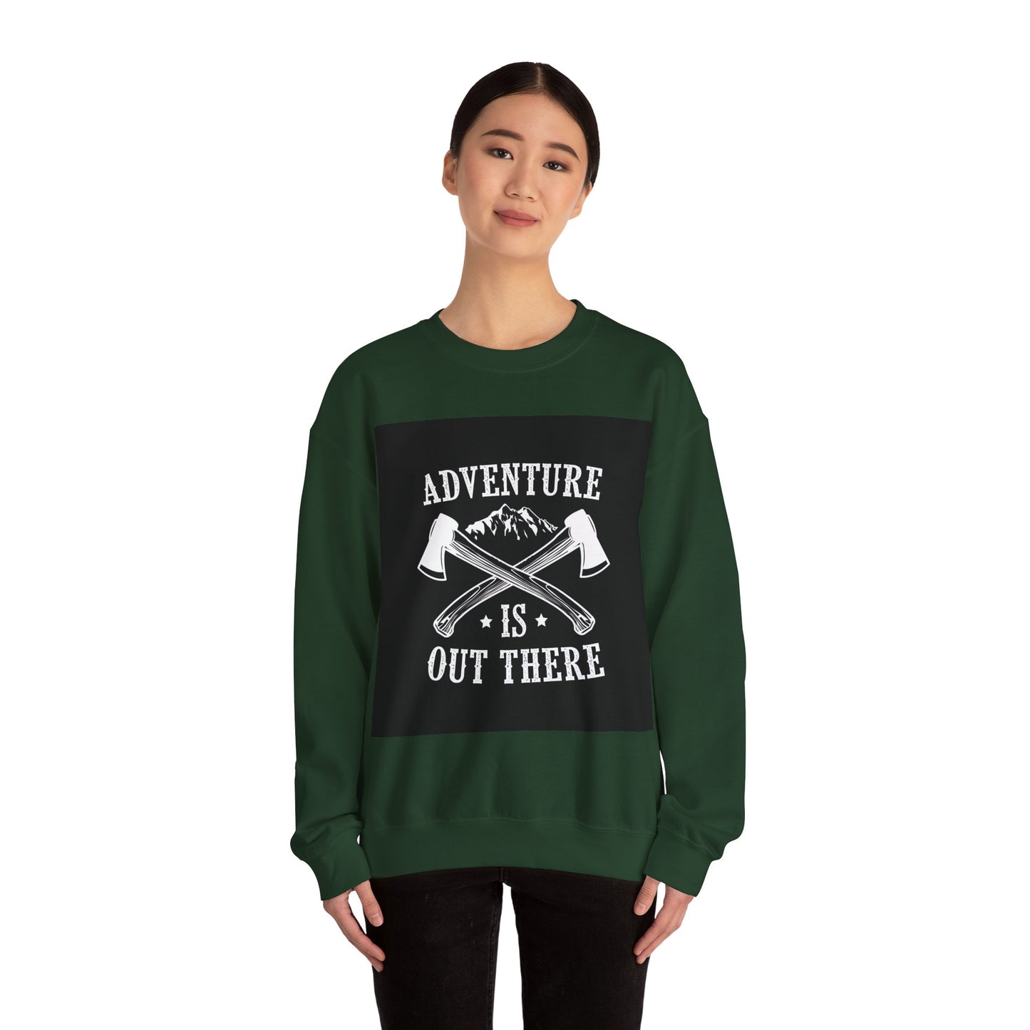 Adventure Is Out There Crewneck Sweatshirt
