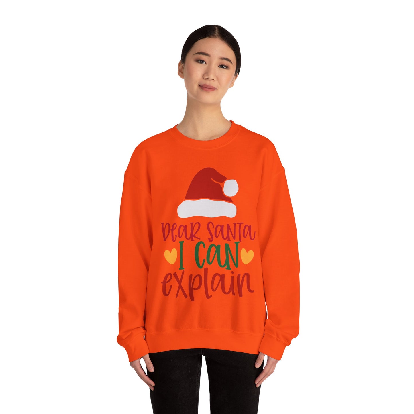 Dear Santa I Can Explain Christmas Sweatshirt