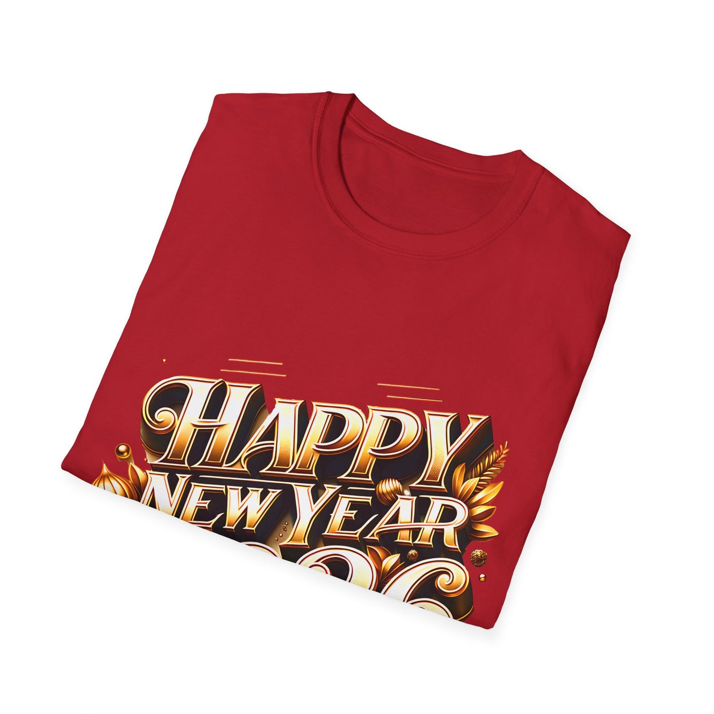 Happy New Year 2026 Unisex Softstyle T-Shirt