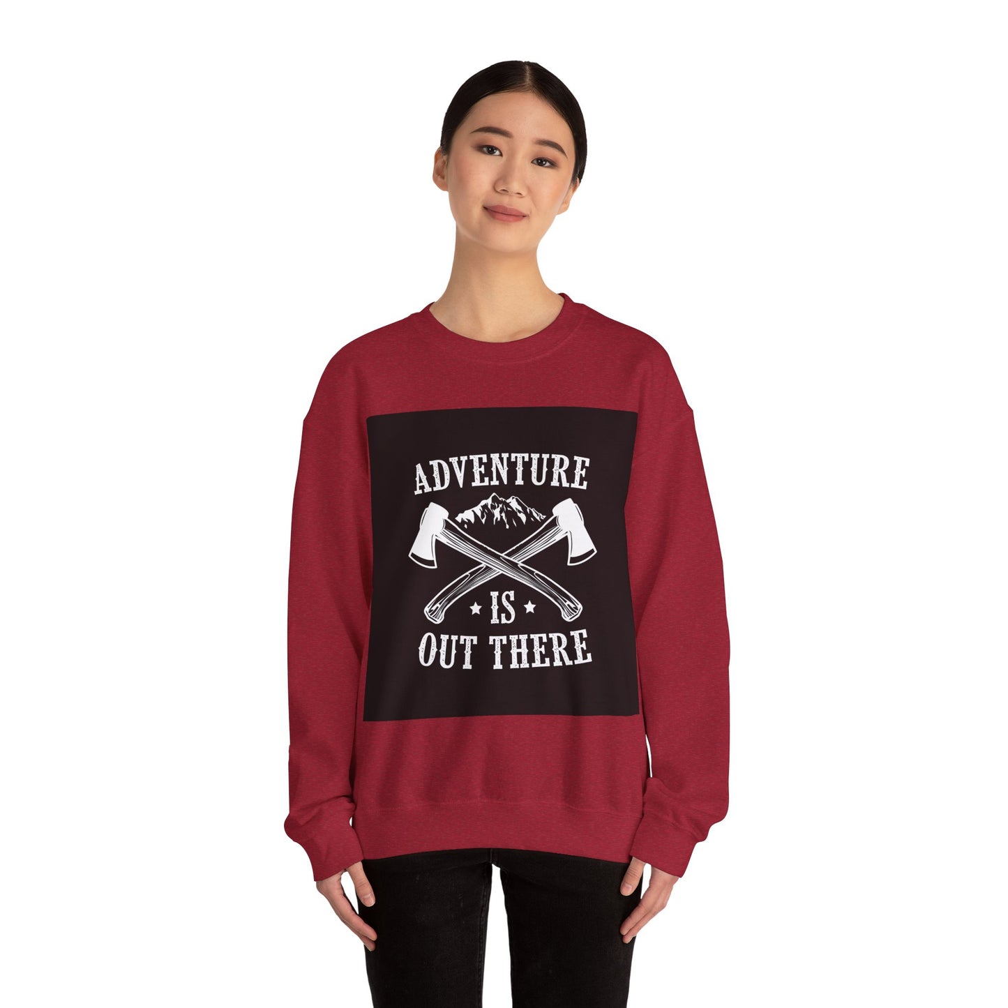 Adventure Is Out There Crewneck Sweatshirt