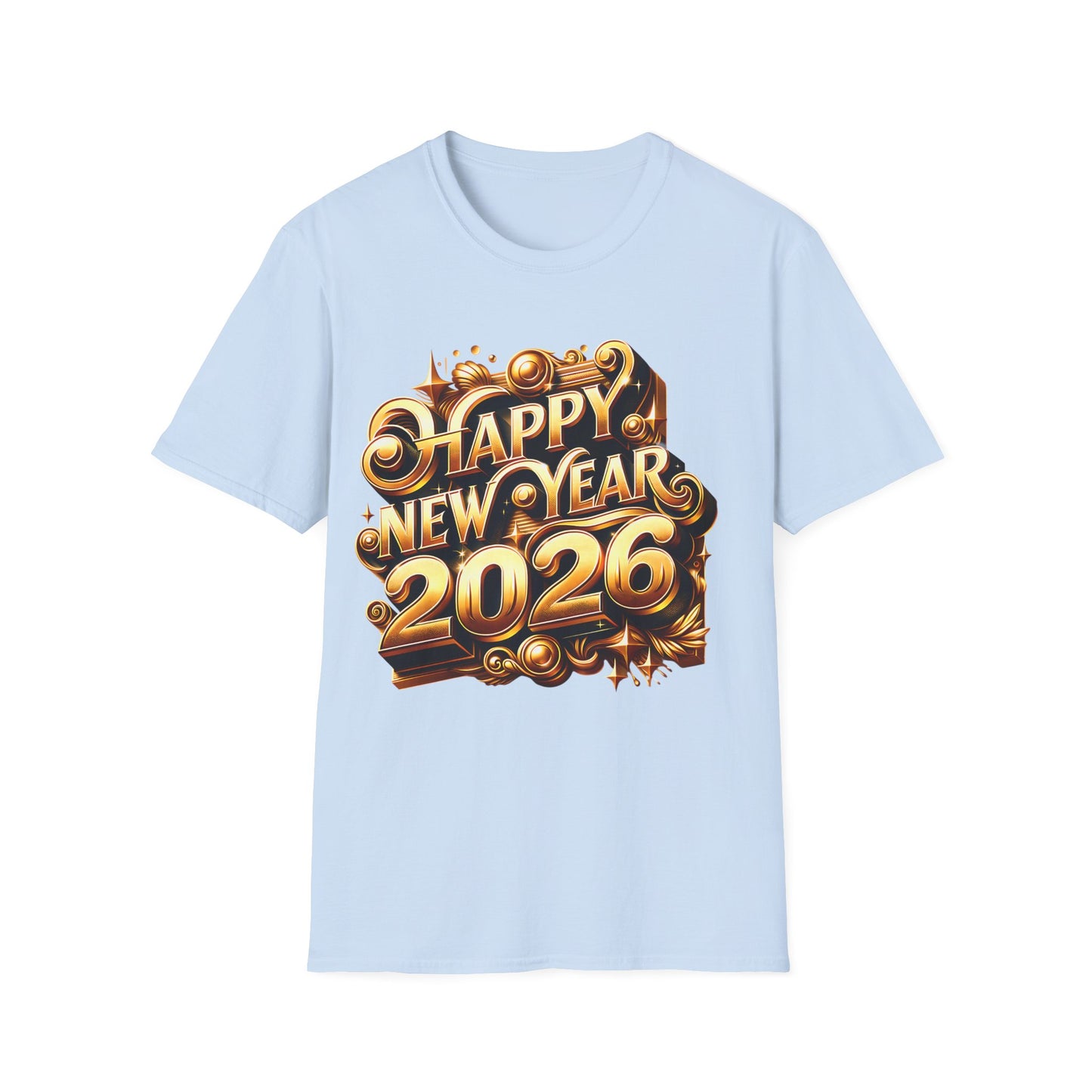 Happy New Year 2026 Softstyle T-Shirt