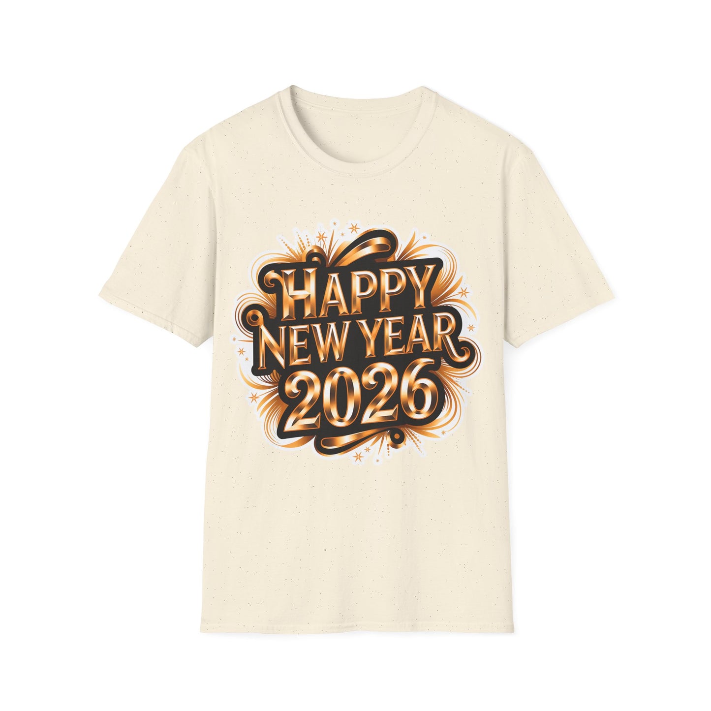 Happy New Year2026 Unisex Softstyle T-Shirt