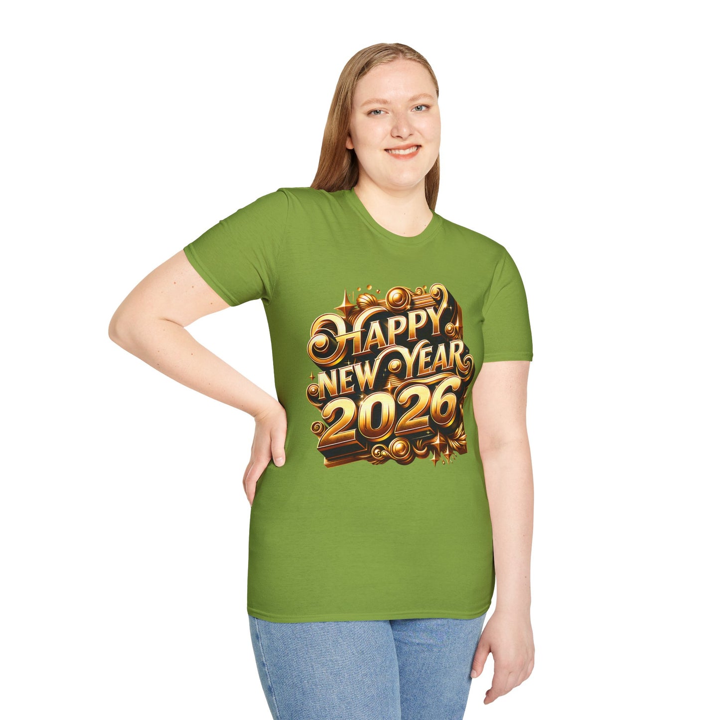 Happy New Year 2026 Softstyle T-Shirt