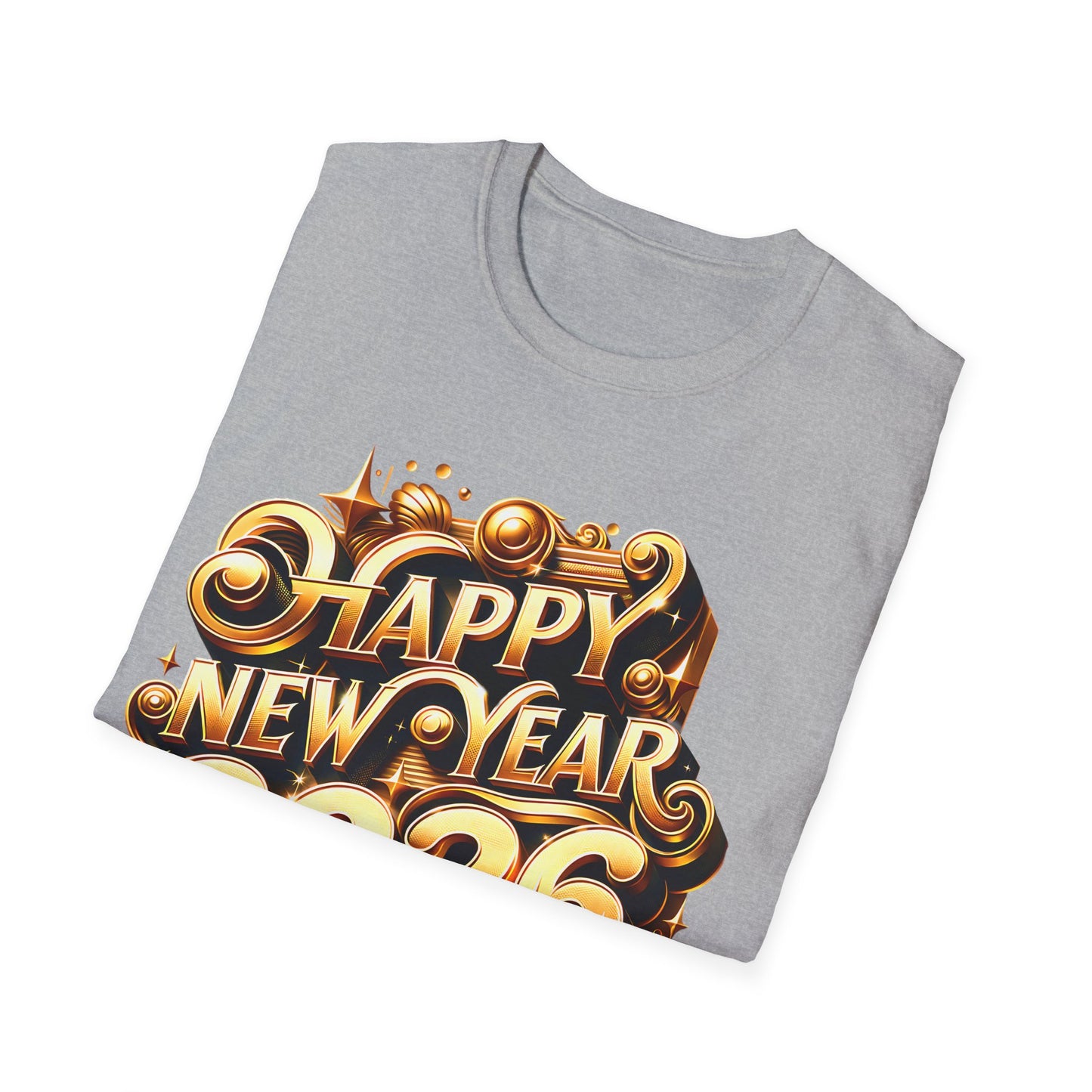 Happy New Year 2026 Softstyle T-Shirt