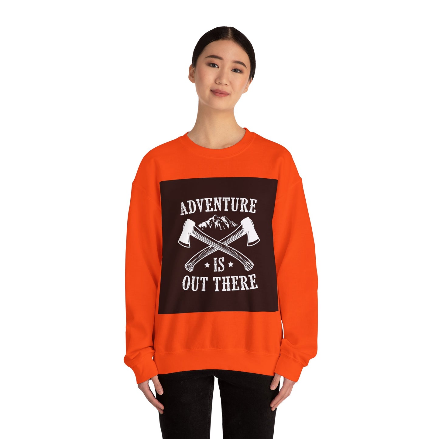 Adventure Is Out There Crewneck Sweatshirt