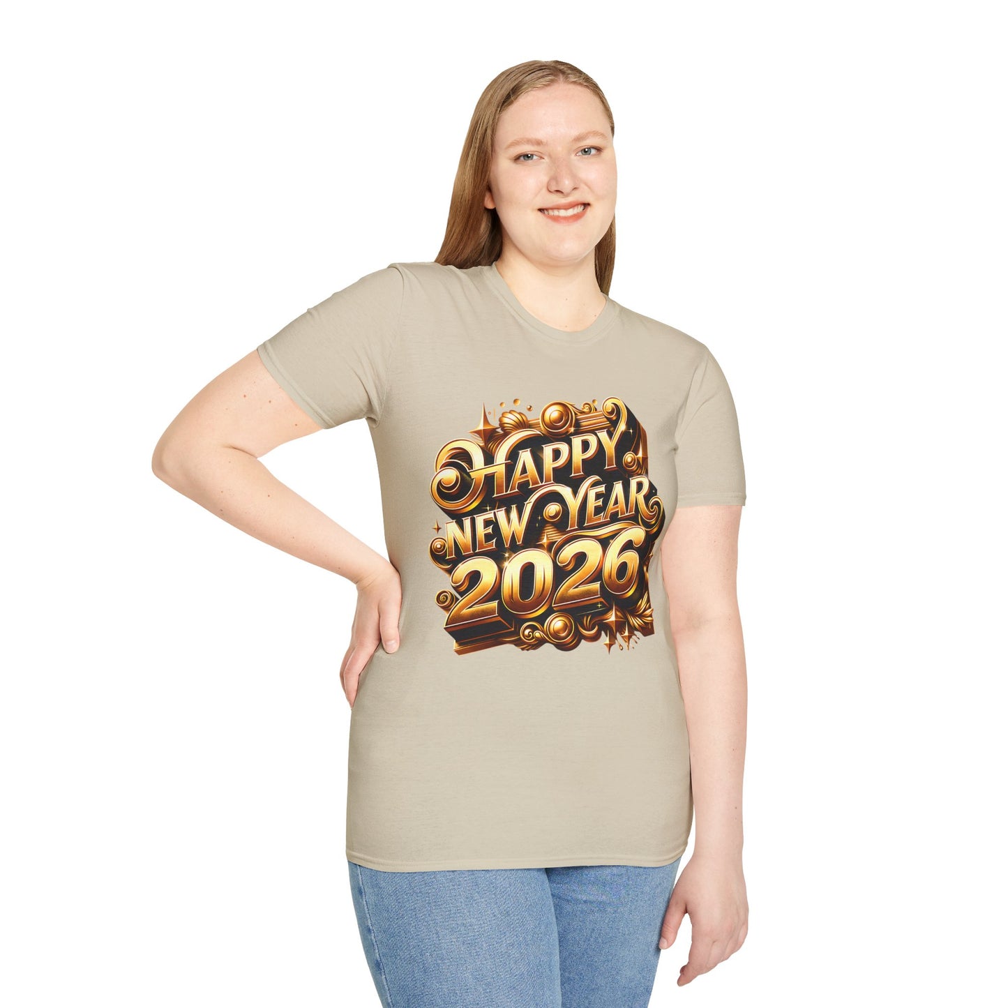 Happy New Year 2026 Softstyle T-Shirt