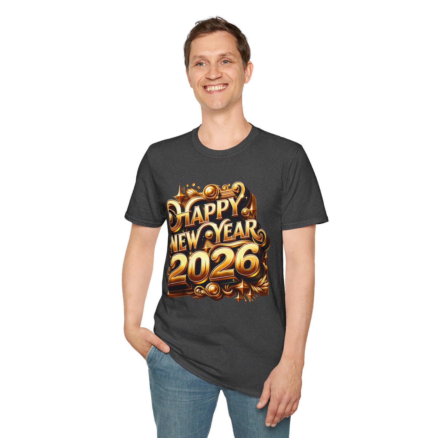 Happy New Year 2026 Softstyle T-Shirt