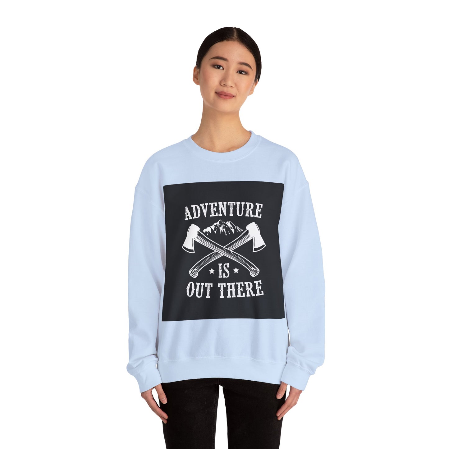 Adventure Is Out There Crewneck Sweatshirt