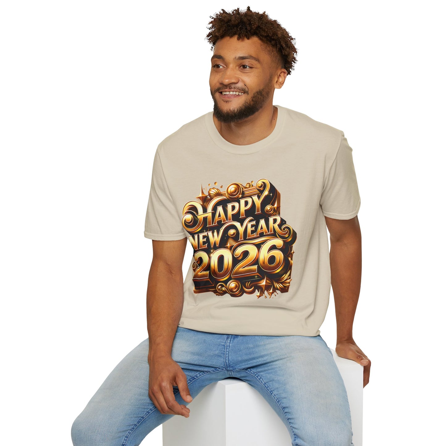 Happy New Year 2026 Softstyle T-Shirt