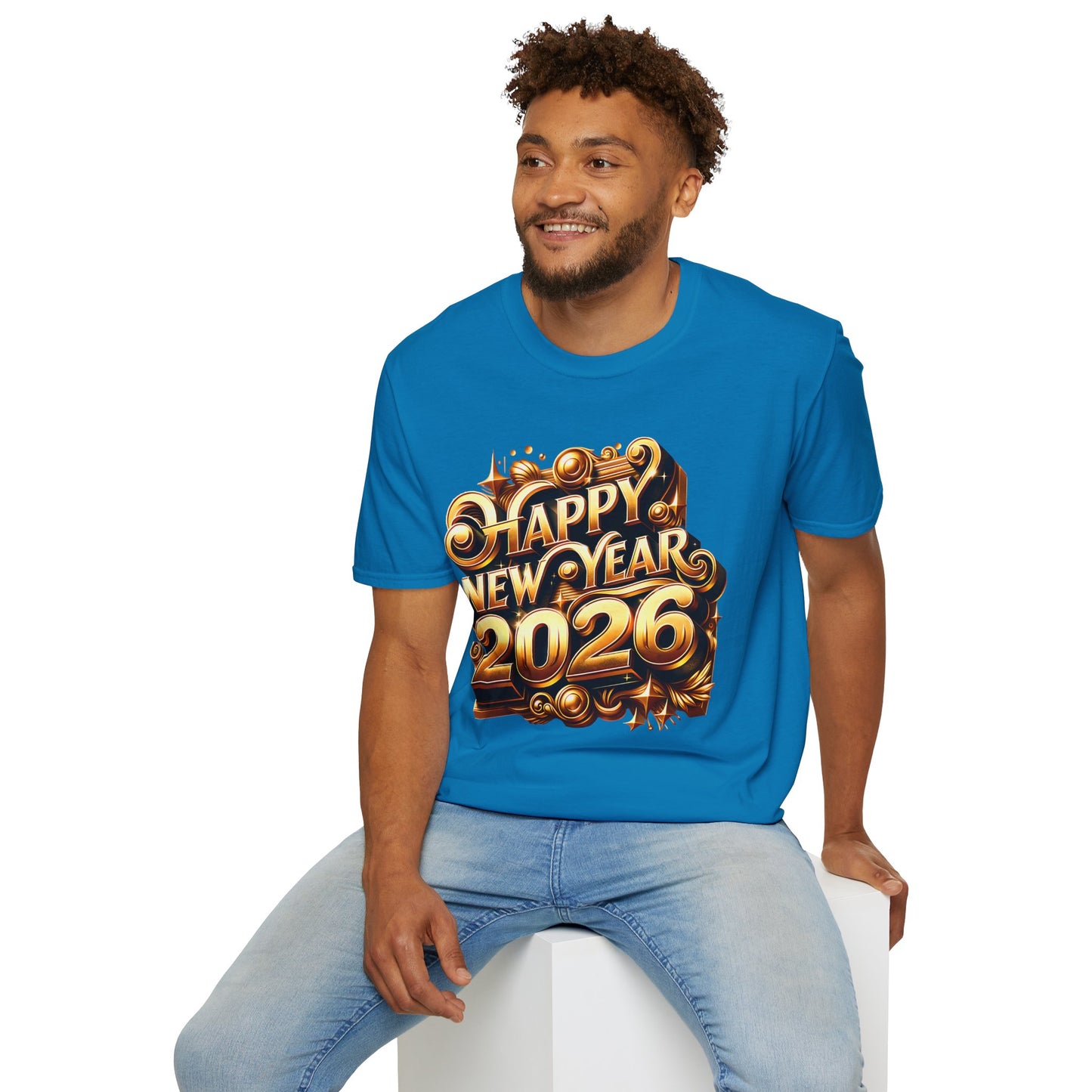 Happy New Year 2026 Softstyle T-Shirt