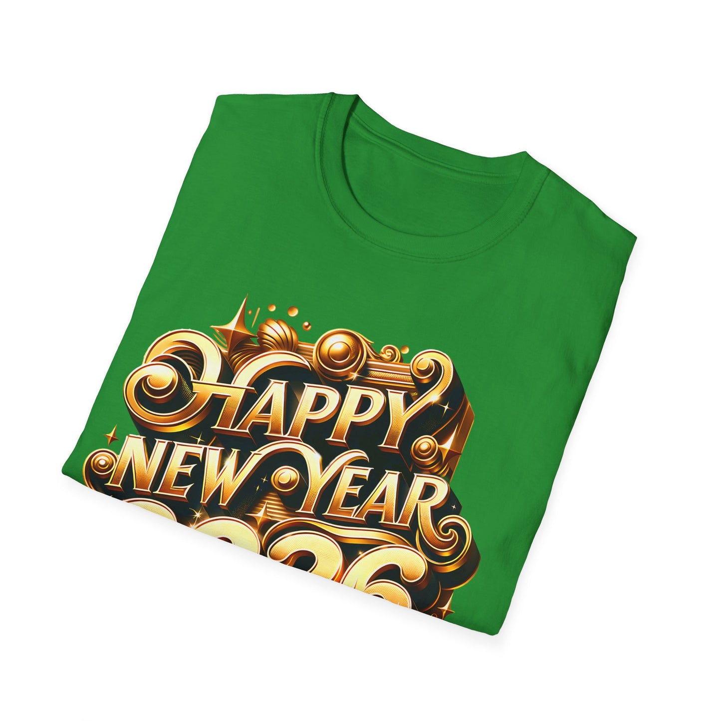 Happy New Year 2026 Softstyle T-Shirt