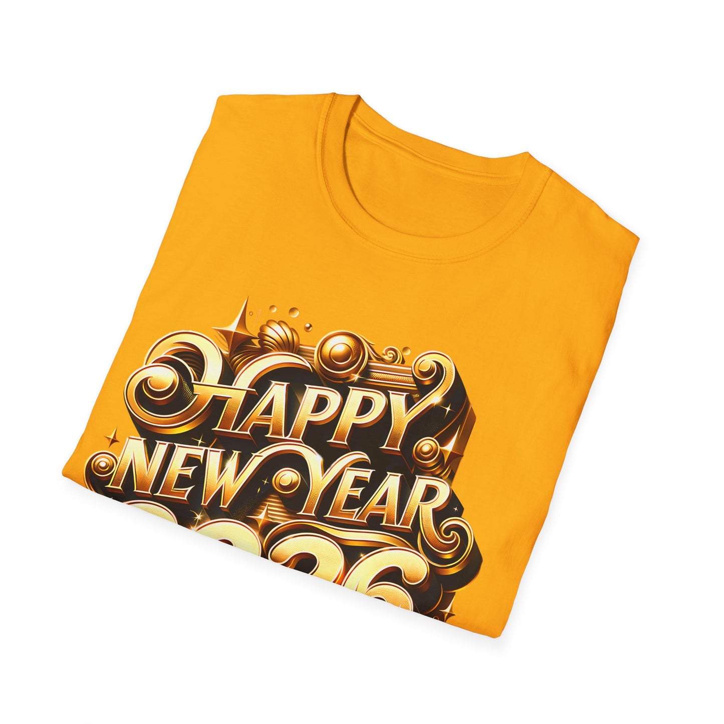 Happy New Year 2026 Softstyle T-Shirt