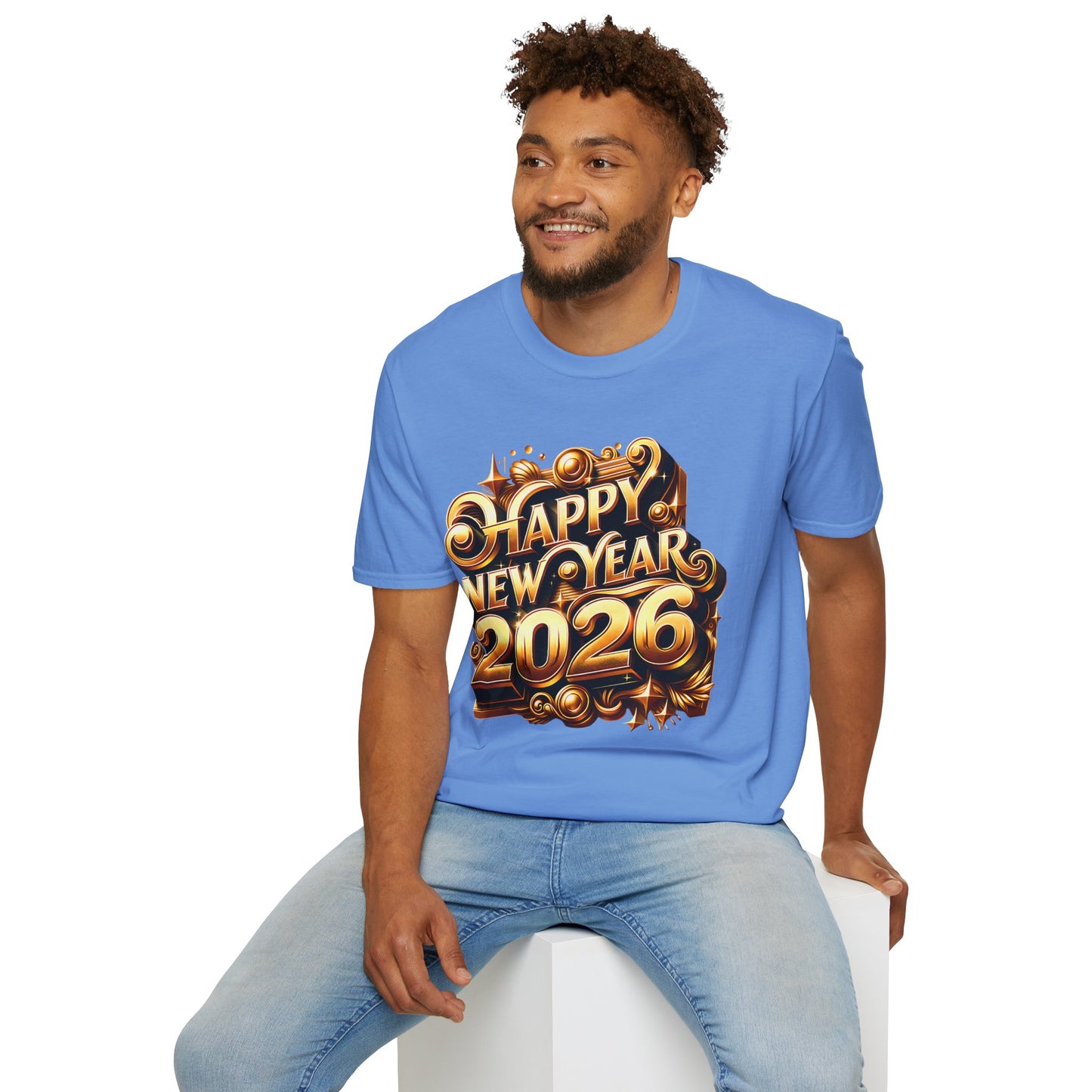Happy New Year 2026 Softstyle T-Shirt