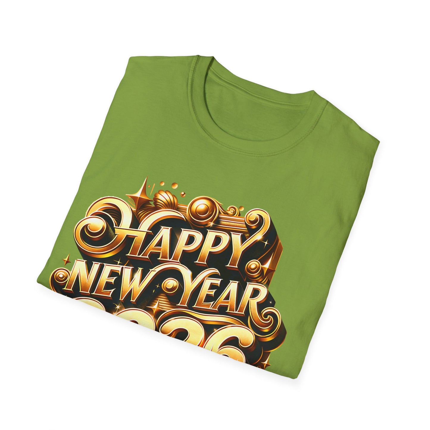 Happy New Year 2026 Softstyle T-Shirt