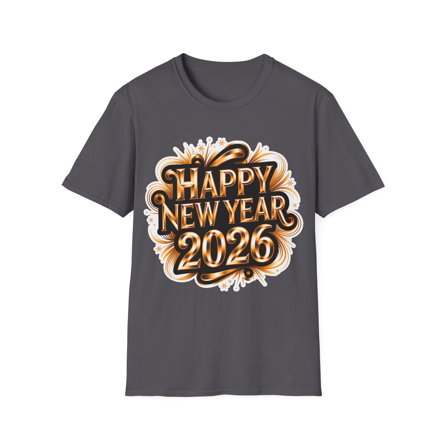 Happy New Year2026 Unisex Softstyle T-Shirt