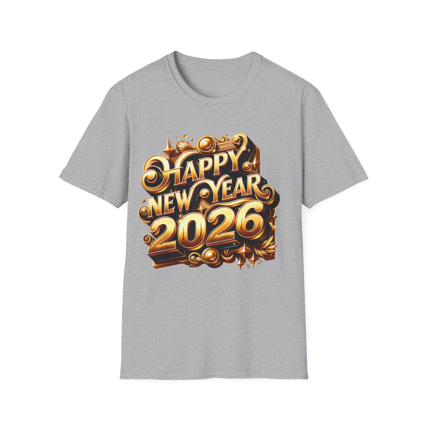 Happy New Year 2026 Softstyle T-Shirt