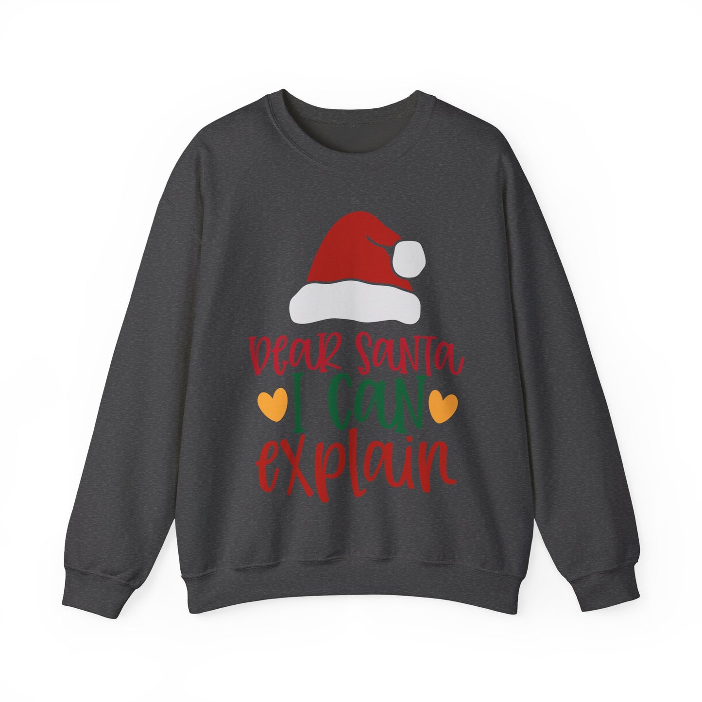 Dear Santa I Can Explain Christmas Sweatshirt