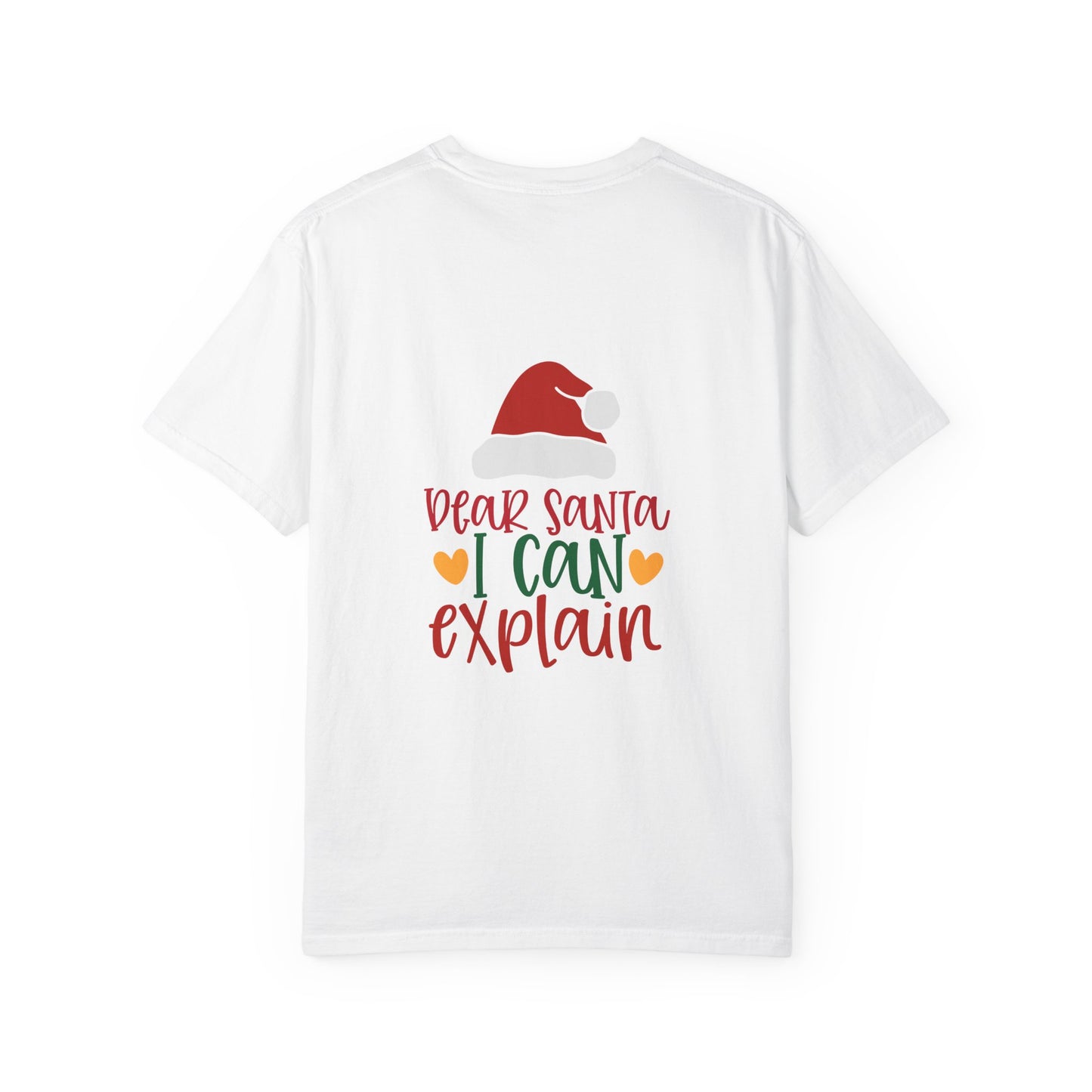 Christmas Graphic T-Shirt — “Dear Santa Just Bring A Unicorn” / “Dear Santa I Can Explain” Holiday Tee