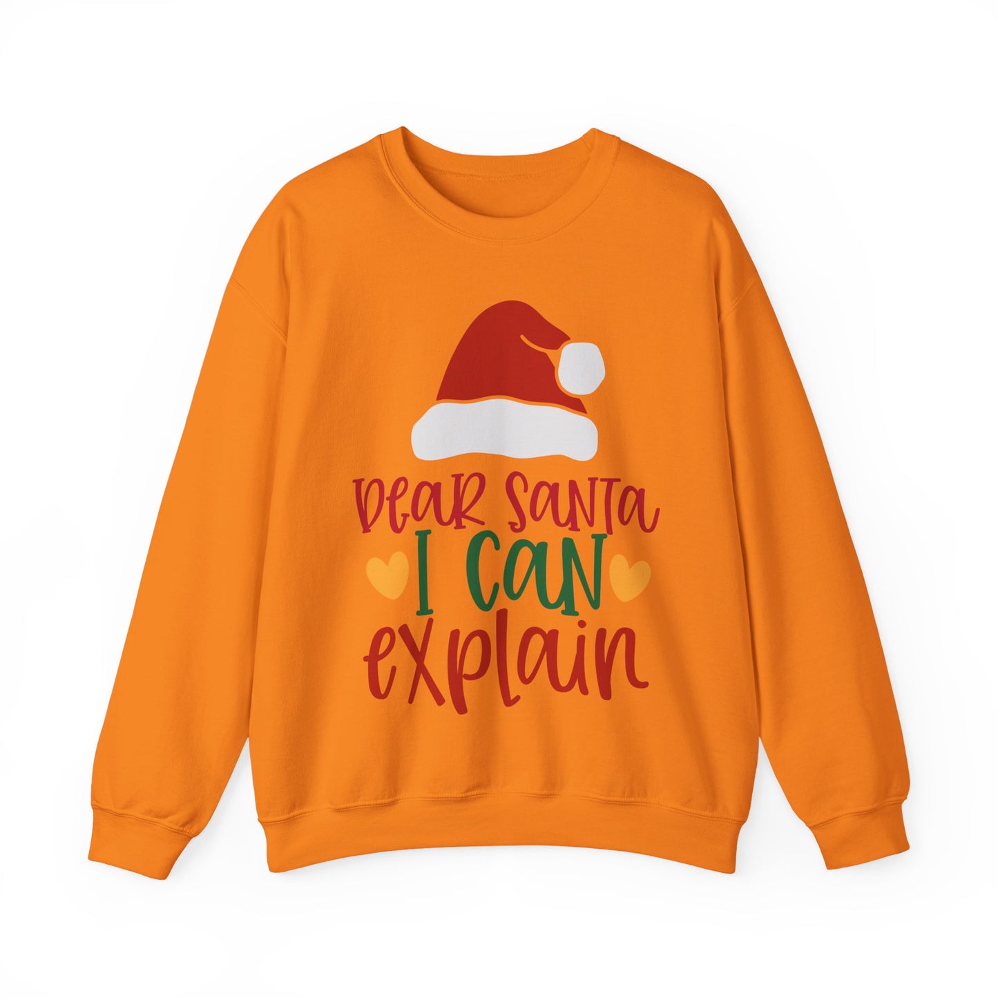 Dear Santa I Can Explain Christmas Sweatshirt