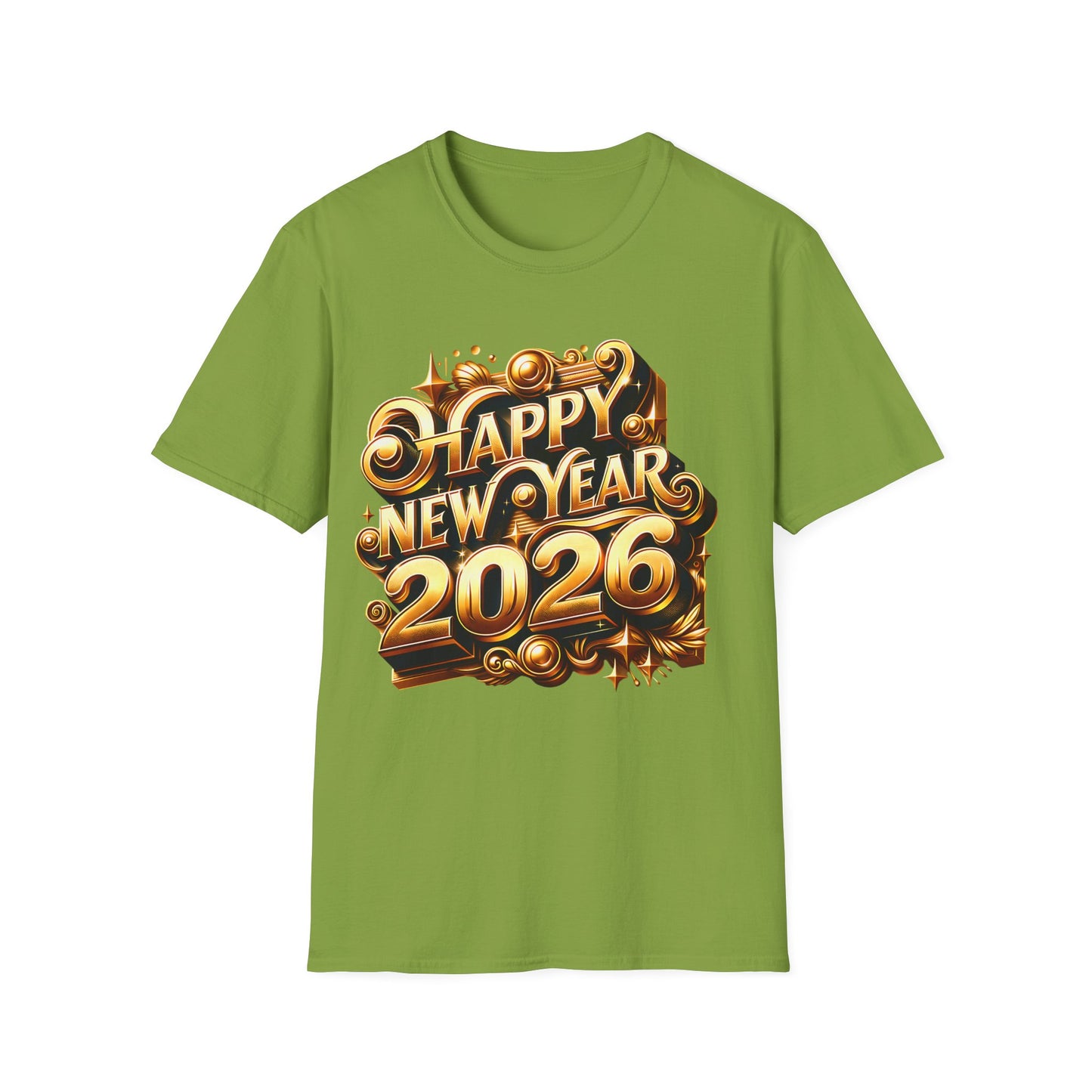 Happy New Year 2026 Softstyle T-Shirt