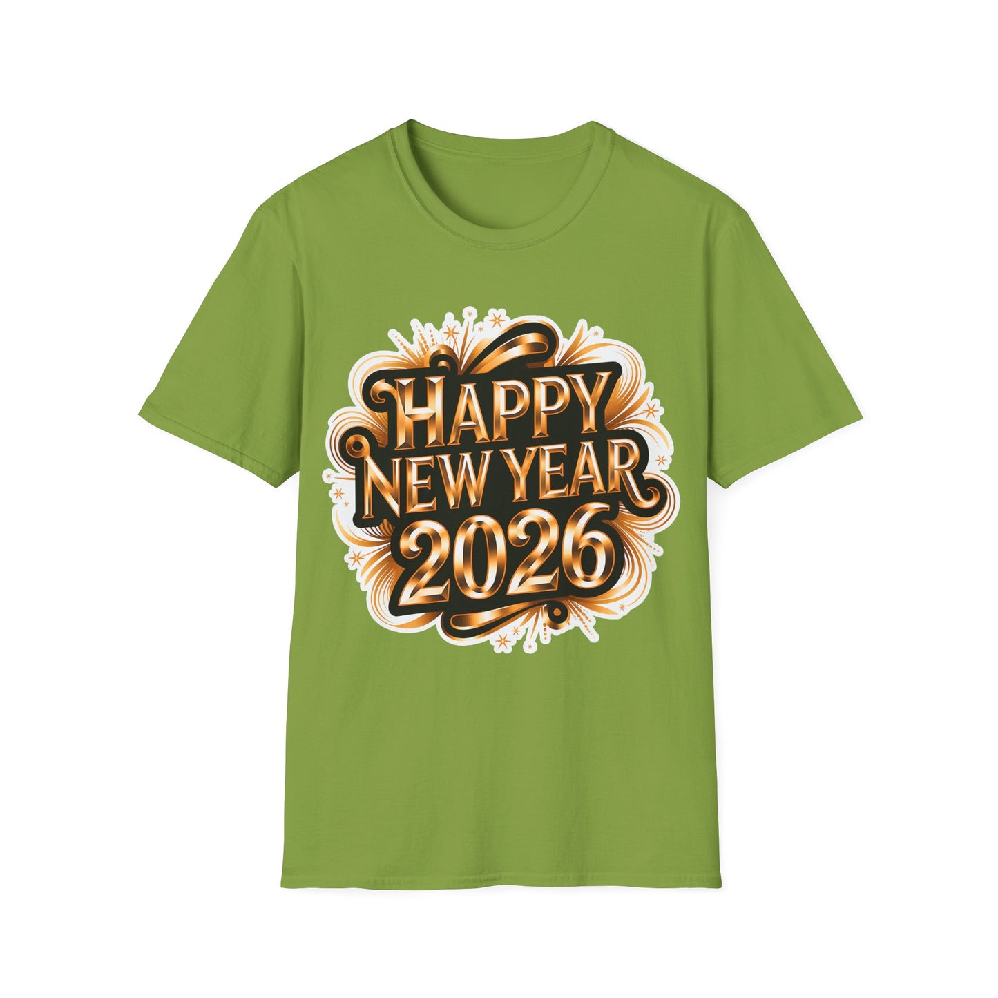 Happy New Year2026 Unisex Softstyle T-Shirt