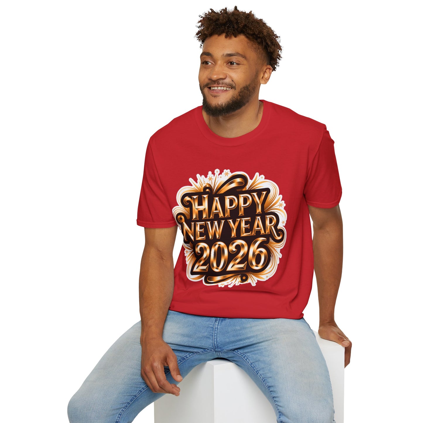 Happy New Year2026 Unisex Softstyle T-Shirt