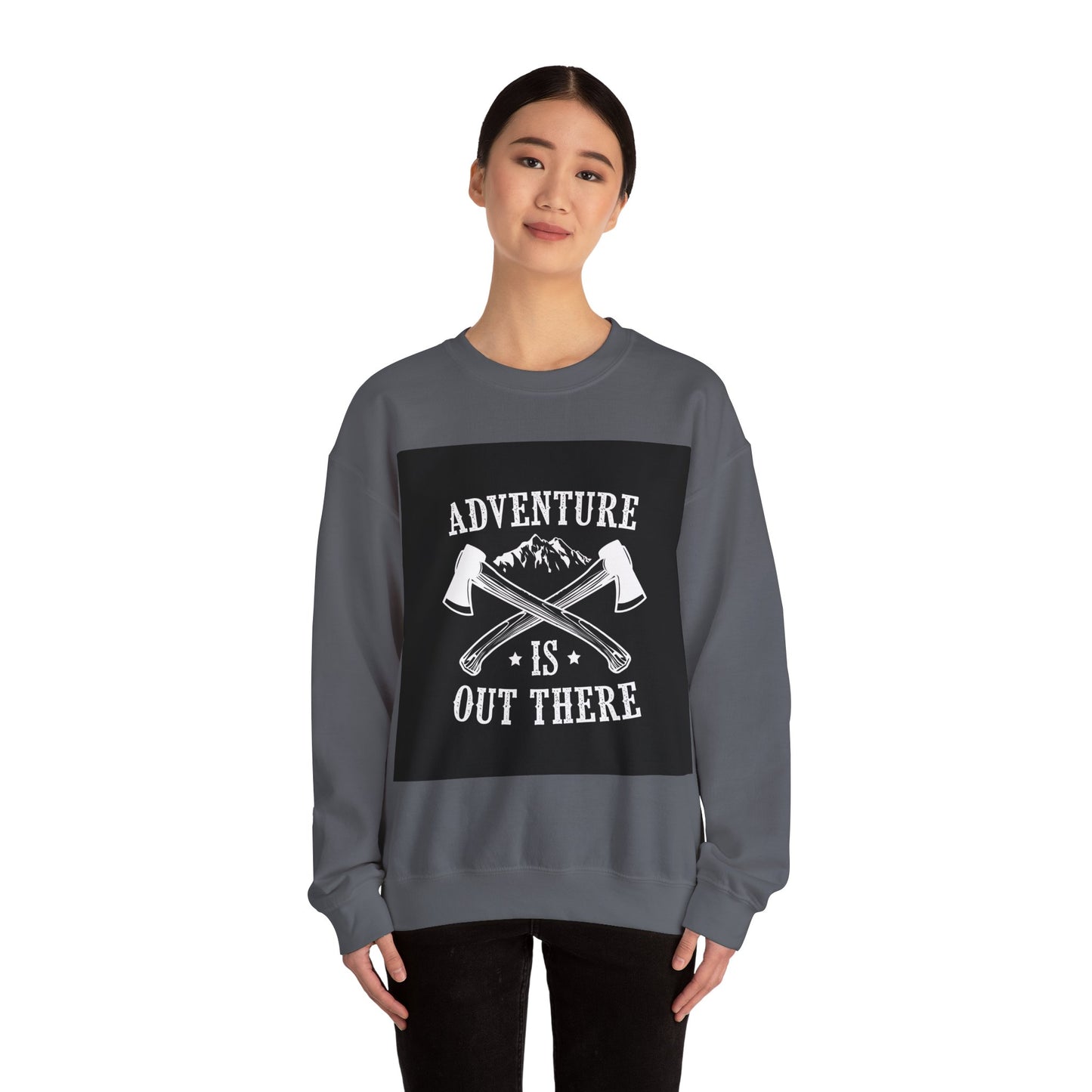 Adventure Is Out There Crewneck Sweatshirt