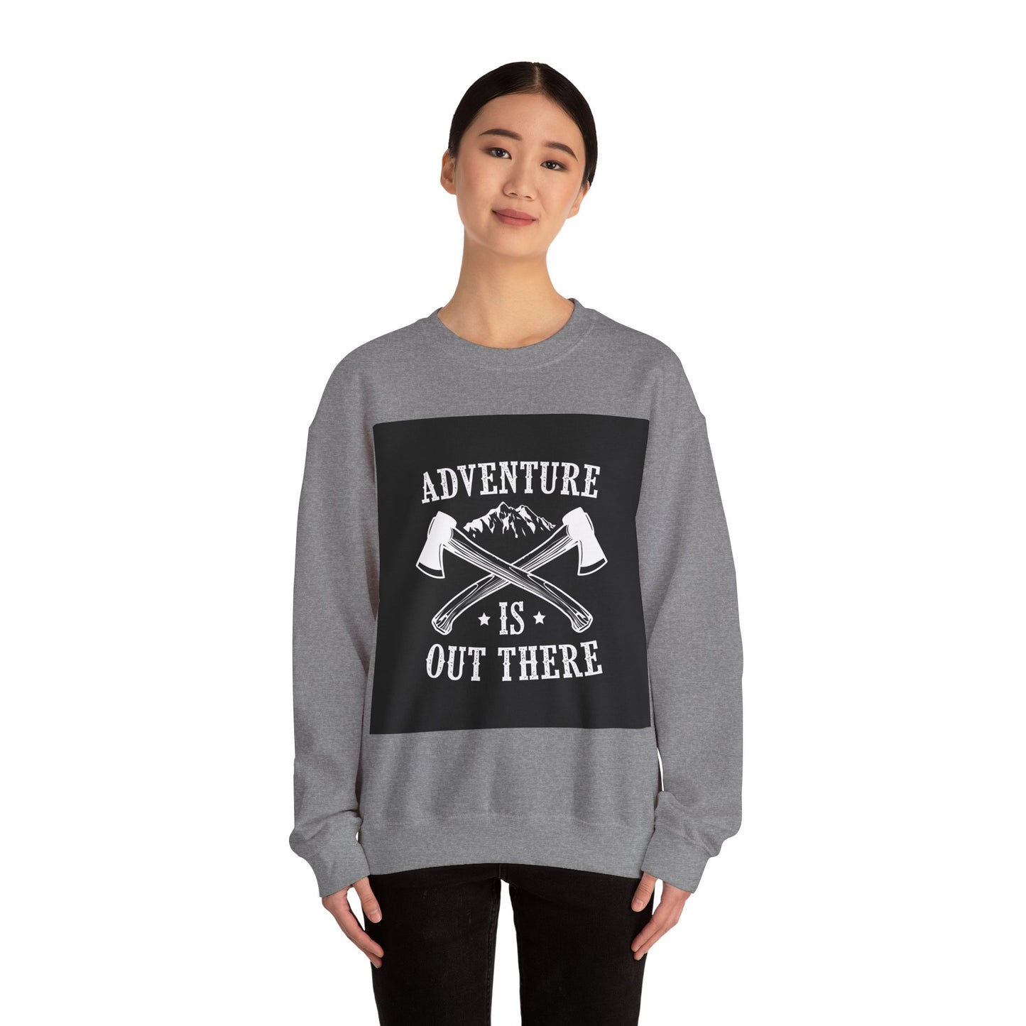 Adventure Is Out There Crewneck Sweatshirt