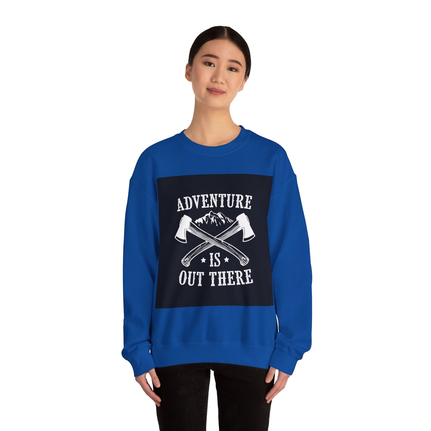 Adventure Is Out There Crewneck Sweatshirt
