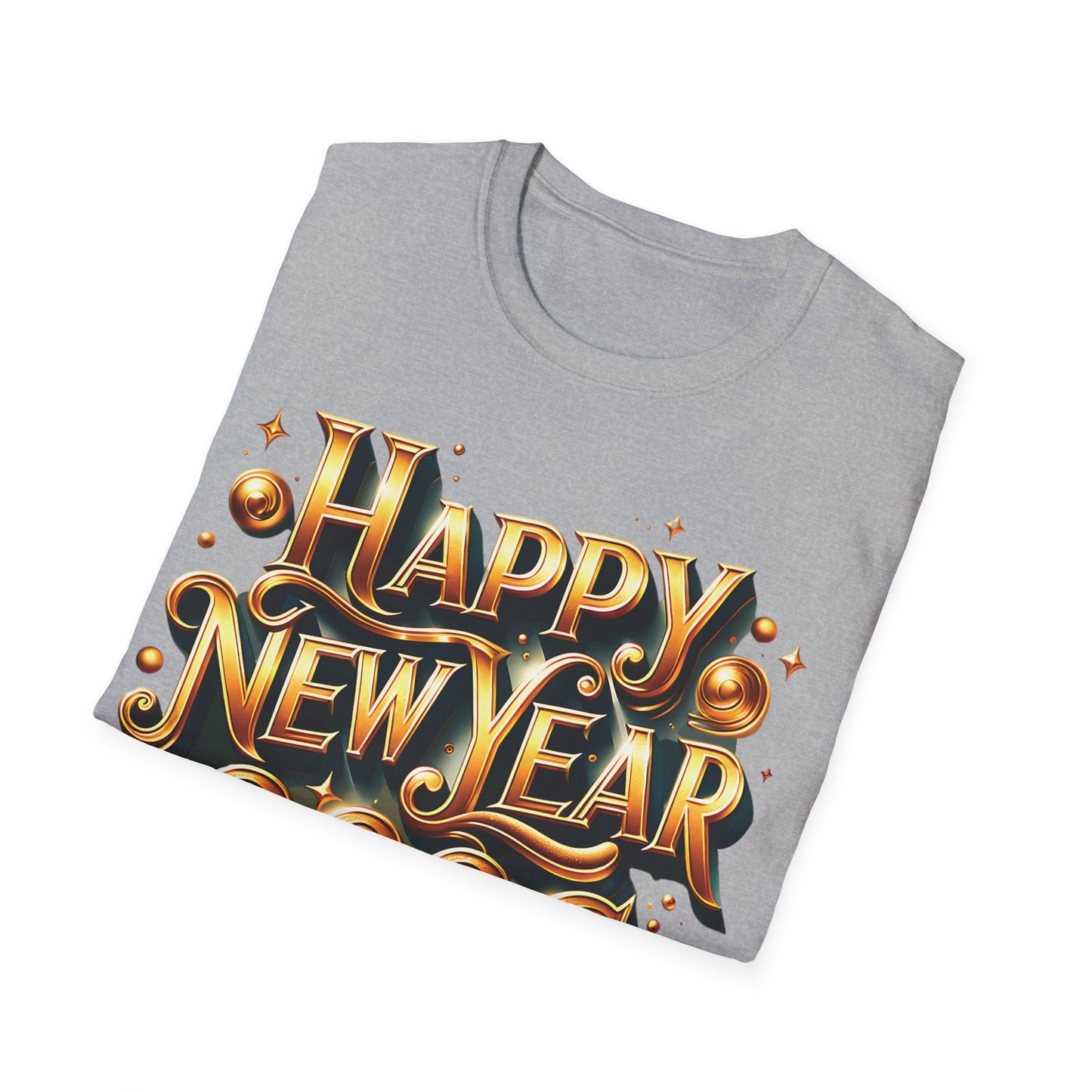 Happy New Year 2026 Unisex Softstyle T-Shirt