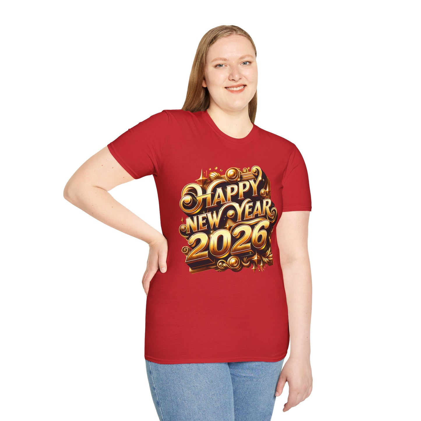 Happy New Year 2026 Softstyle T-Shirt