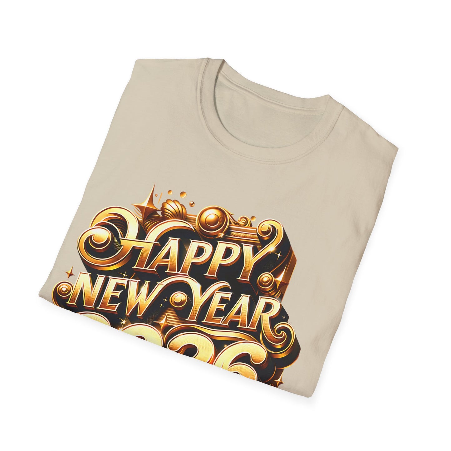 Happy New Year 2026 Softstyle T-Shirt