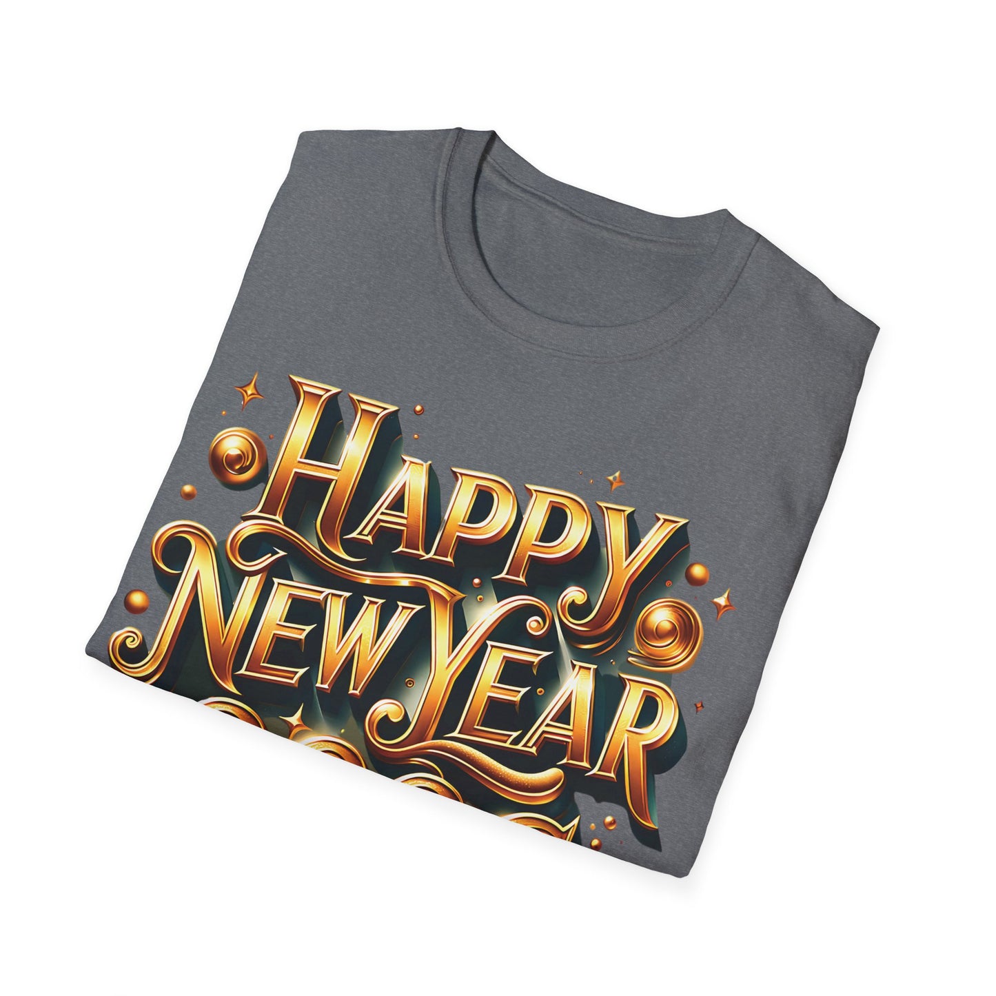 Happy New Year 2026 Unisex Softstyle T-Shirt
